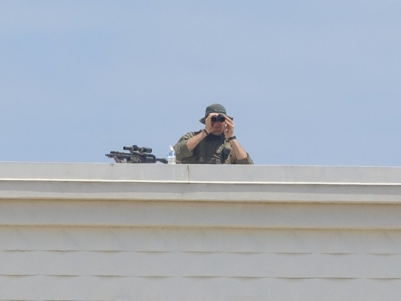 Santa Maria Police Department placed “snipers” on mall roof to surveil protest against police&nbsp;violence